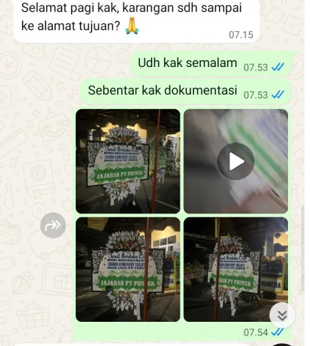 Pengiriman Papan Bunga Selamat Ciwaruga Parongpong