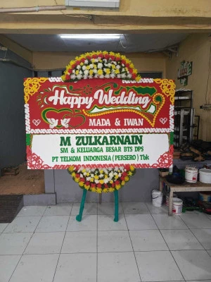 Papan Bunga di Ciwaruga Parongpong