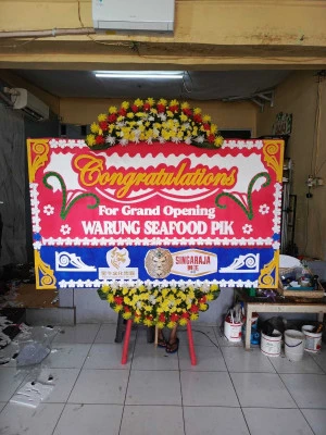 Papan Bunga di Ciwaruga Parongpong