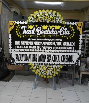 Papan Bunga di Ciwaruga Parongpong